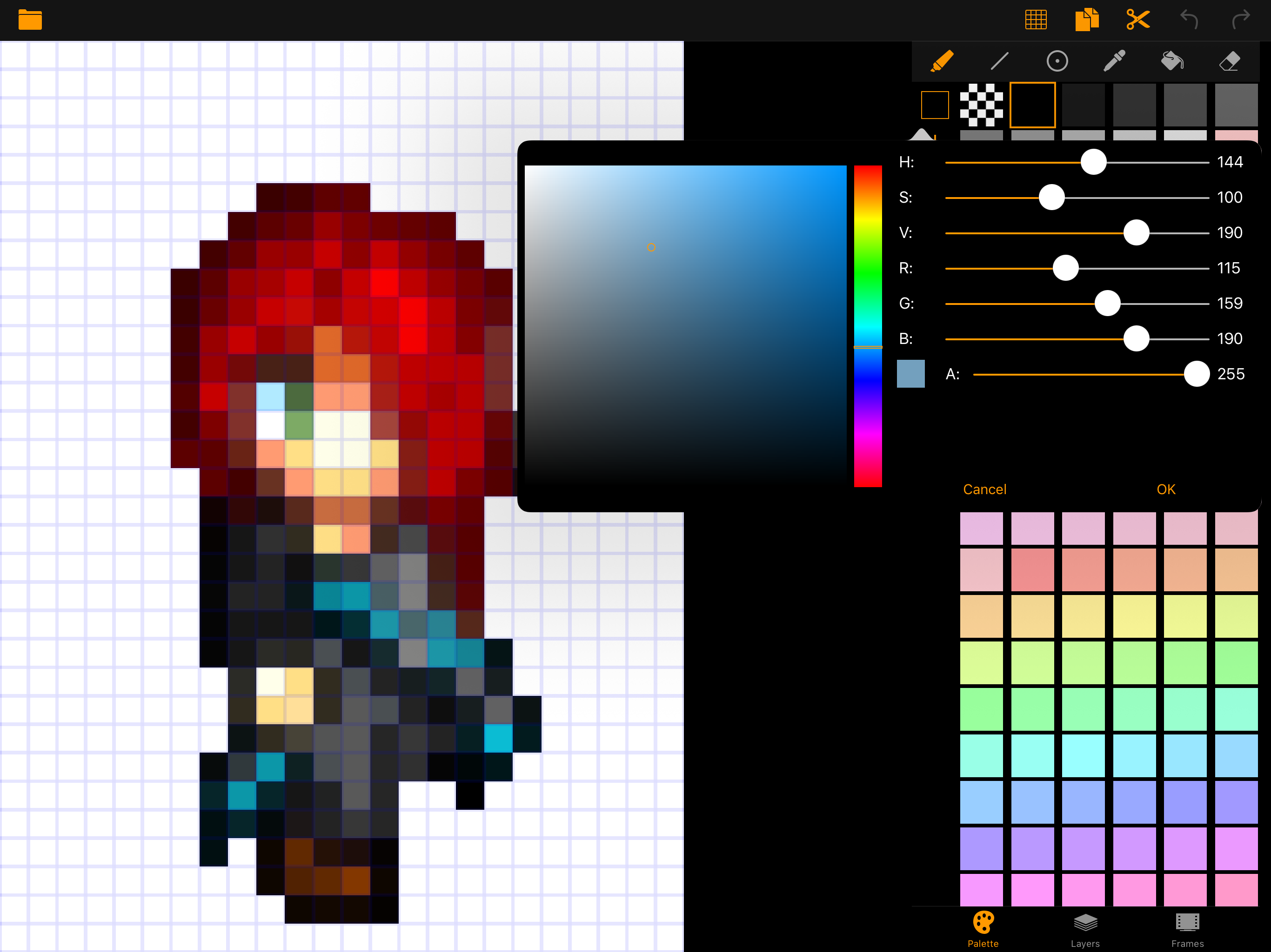 Pixel Art iPhone/iPad app